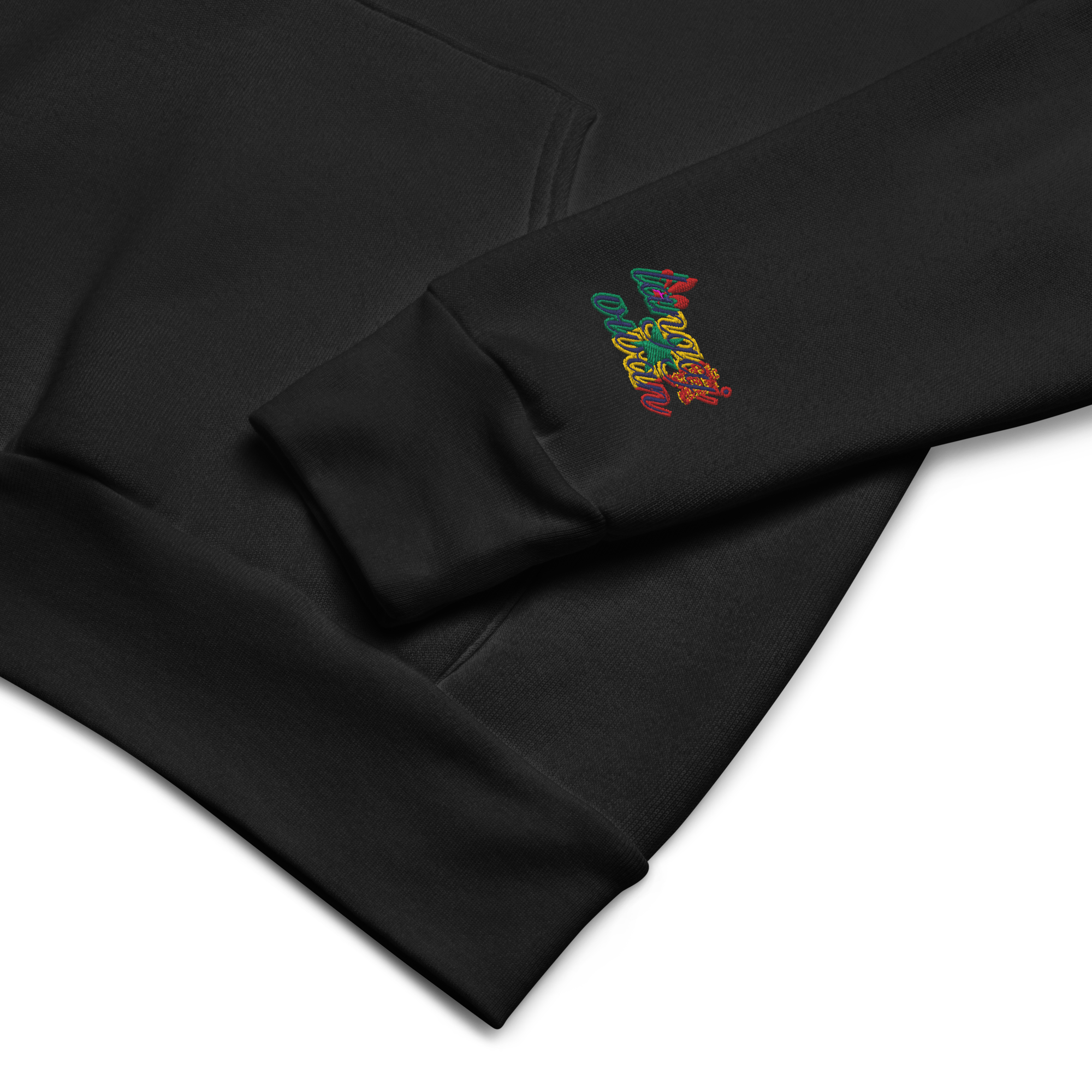 Langaj Vivan | embroidered full-length hoodie