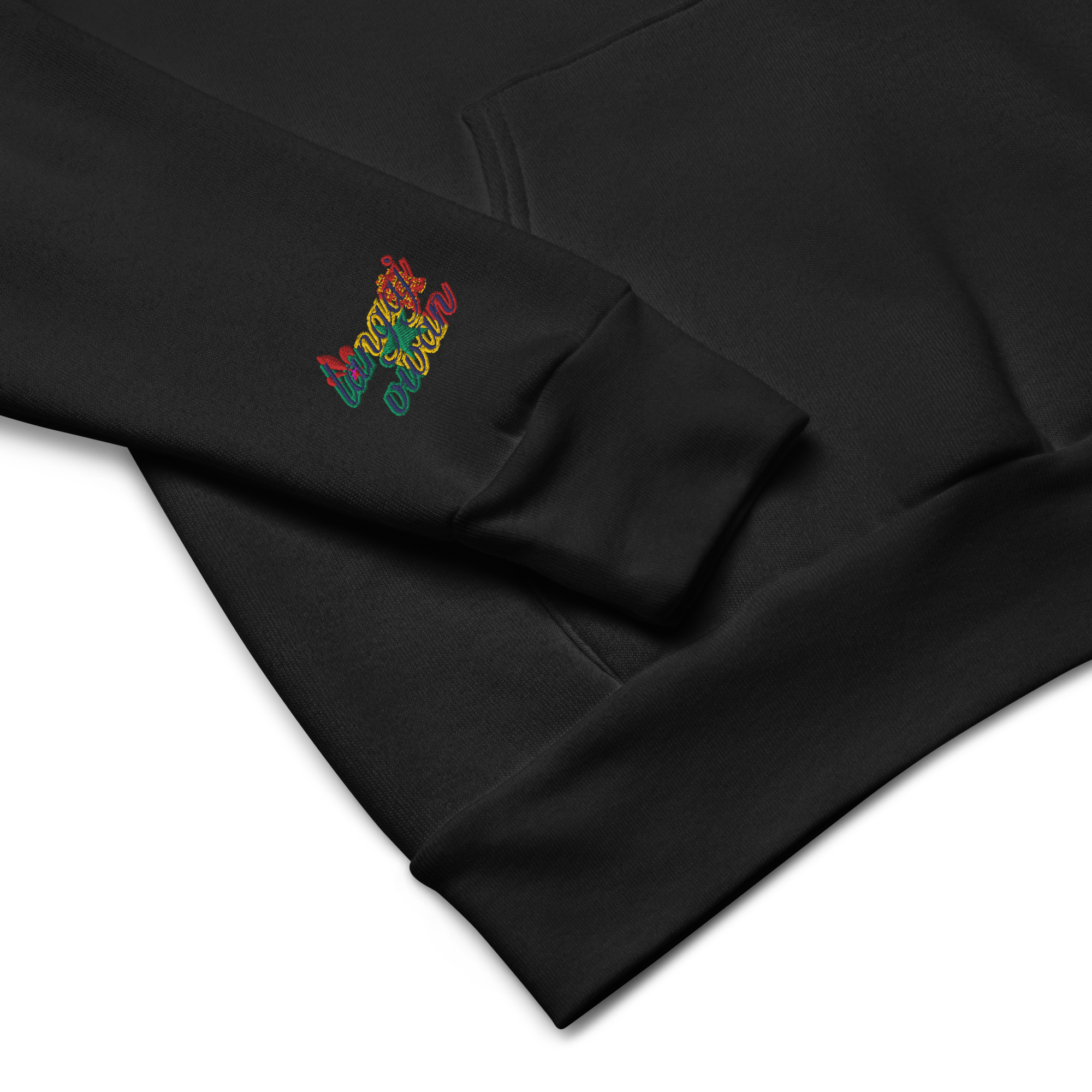 Langaj Vivan | embroidered full-length hoodie